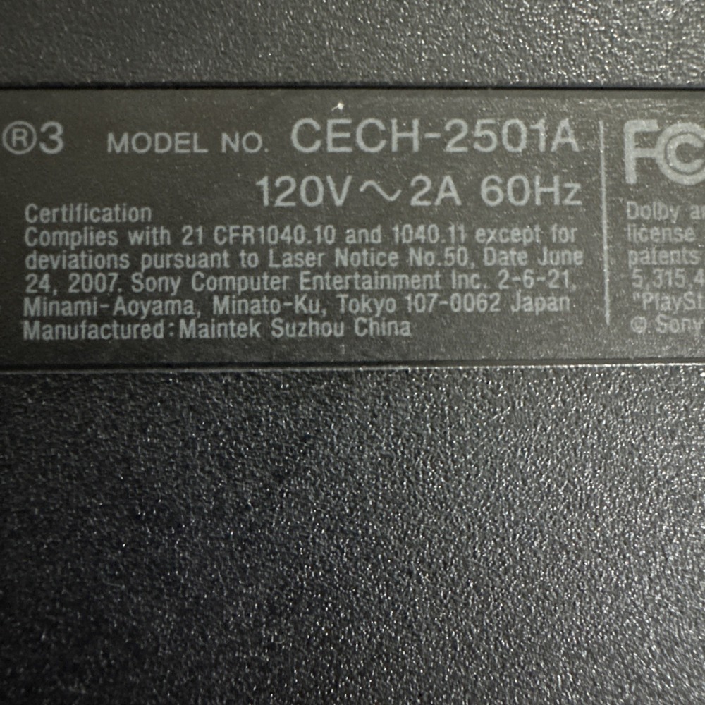 🔥Sony PlayStation PS3 CECH-2501A 160GB, console only - Picture 6 of 11